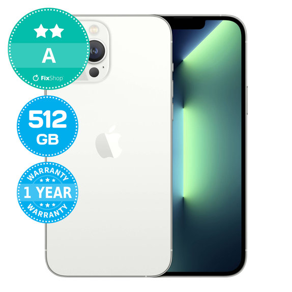 Apple iPhone 13 Pro Max Silver 512GB A Refurbished