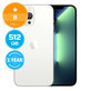Apple iPhone 13 Pro Max Silver 512GB B Refurbished