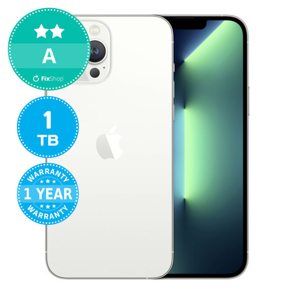 Apple iPhone 13 Pro Max Silver 1TB A Refurbished