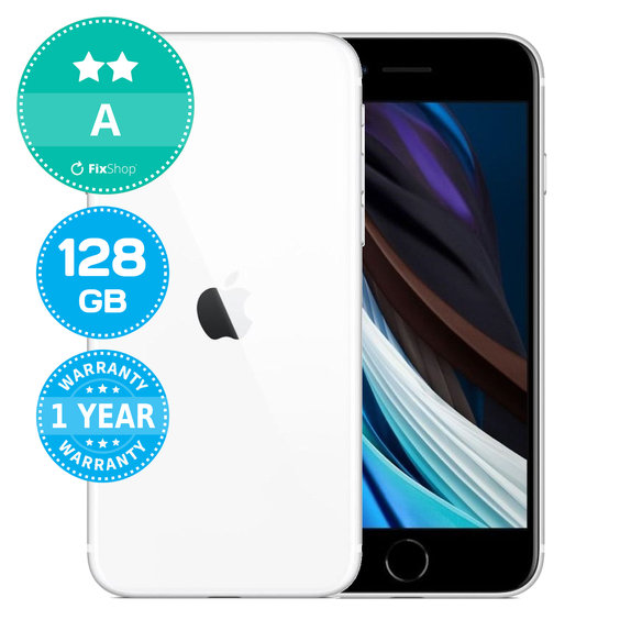 Apple iPhone SE (3rd Gen 2022) Starlight 128GB A Refurbished