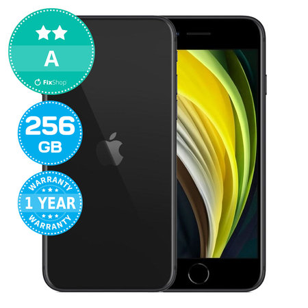Apple iPhone SE (3rd Gen 2022) Midnight 256GB A Refurbished
