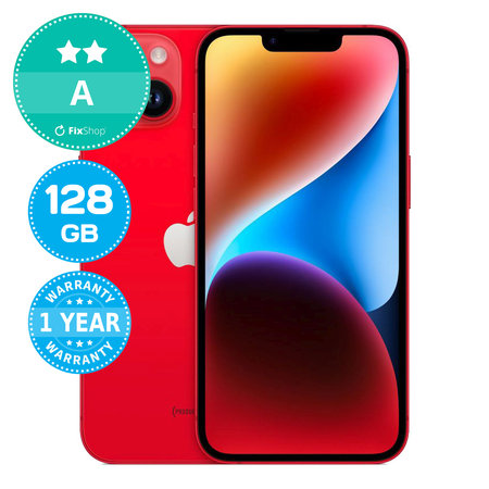 Apple iPhone 14 (PRODUCT)RED 128GB A Refurbished