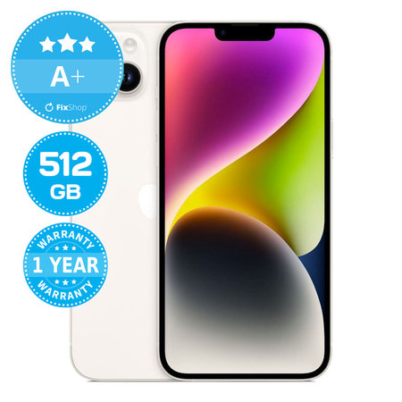 Apple iPhone 14 Plus Starlight 512GB A+ Refurbished