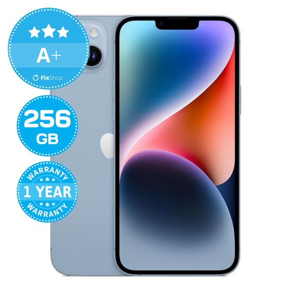 Apple iPhone 14 Plus Blue 256GB A+ Refurbished