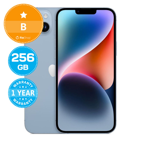 Apple iPhone 14 Plus Blue 256GB B Refurbished