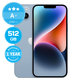 Apple iPhone 14 Plus Blue 512GB A+ Refurbished