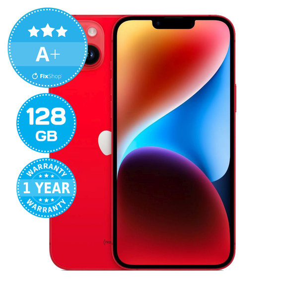 Apple iPhone 14 Plus (PRODUCT)RED 128GB A+ Refurbished