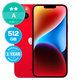 Apple iPhone 14 Plus (PRODUCT)RED 512GB A Refurbished