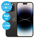 Apple iPhone 14 Pro Max Space Black 512GB A+ Refurbished
