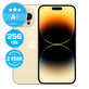 Apple iPhone 14 Pro Max Gold 256GB A+ Refurbished
