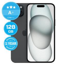Apple iPhone 15 Plus Black 128GB A+ Refurbished