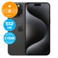 Apple iPhone 15 Pro Max Black Titanium 512GB B Refurbished
