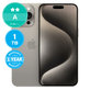 Apple iPhone 15 Pro Max Natural Titanium 1TB A Refurbished