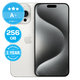 Apple iPhone 15 Pro Max White Titanium 256GB A+ Refurbished