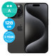 Apple iPhone 15 Pro Black Titanium 128GB A Refurbished