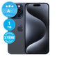 Apple iPhone 15 Pro Blue Titanium 1TB A+ Refurbished
