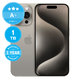 Apple iPhone 15 Pro Natural Titanium 1TB A+ Refurbished