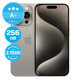 Apple iPhone 15 Pro Natural Titanium 256GB A+ Refurbished