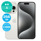 Apple iPhone 15 Pro White Titanium 256GB A Refurbished