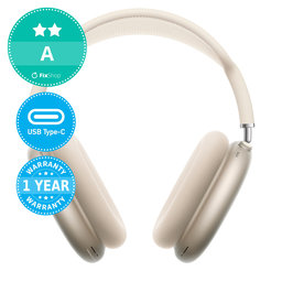 Apple AirPods Max (USB-C) - Starlight A Refurbished