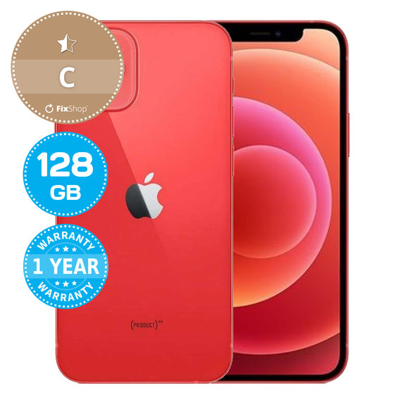 Apple iPhone 12 Mini (PRODUCT)RED 128GB C Refurbished
