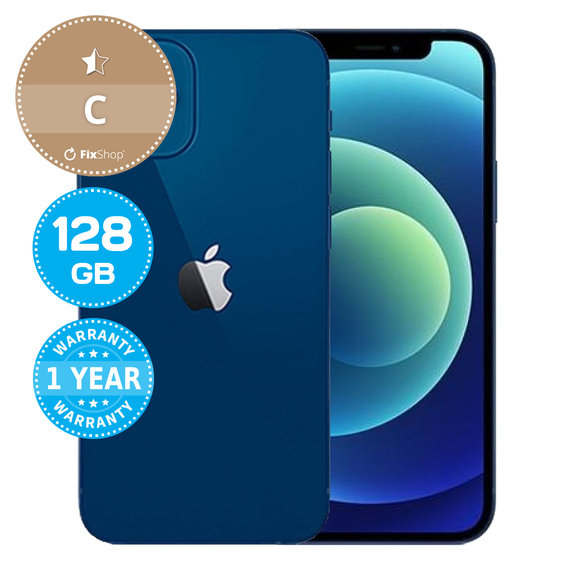 Apple iPhone 12 Mini Blue 128GB C Refurbished