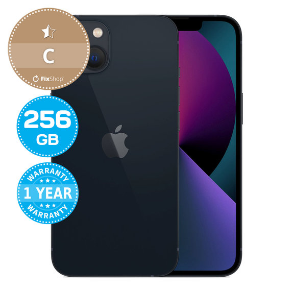 Apple iPhone 13 Midnight 256GB C Refurbished