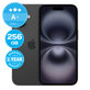 Apple iPhone 16 Black 256GB A+ Refurbished