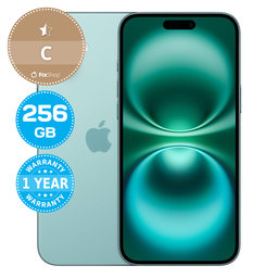 Apple iPhone 16 Teal 256GB C Refurbished