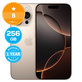 Apple iPhone 16 Pro Desert Titanium 256GB B Refurbished