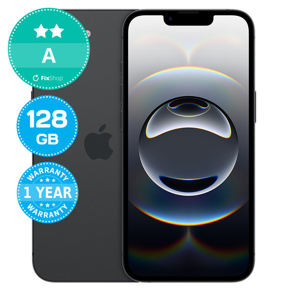 Apple iPhone 16e Black 128GB A Refurbished
