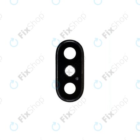 Apple iPhone X - Rahmen Kameraglas (Space Gray)