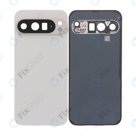 Google Pixel 9 Pro XL - Akkudeckel Komplett (Porcelain)