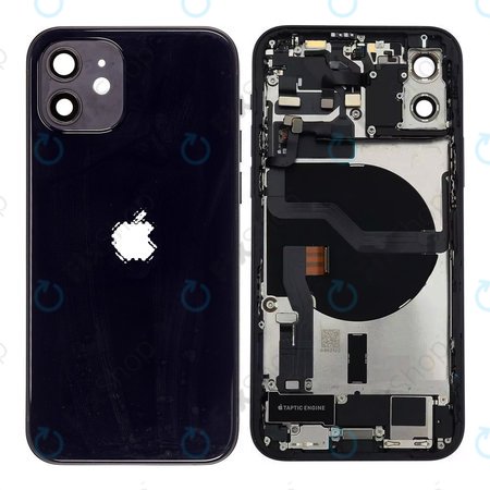 Apple iPhone 12 - Backcover/Kleinteilen (Black)
