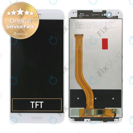 Huawei Honor 8 Pro DUK-L09 - LCD Display + Touchscreen Front Glas + Rahmen (Gold) - 02351FPR Genuine Service Pack