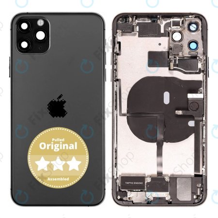 Apple iPhone 11 Pro Max - Backcover (Space Grey) Pulled