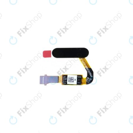 Huawei Honor View 10 - Fingerabdrucksensor + Flex Kabel (Black) - 23100295 Genuine Service Pack