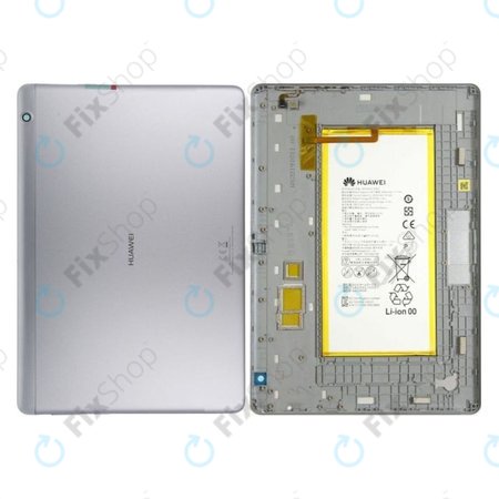 Huawei MediaPad T3 10.0 AGS-L09 - Akkudeckel + Batterie (Space Grey) - 02351LEV, 02351KDH