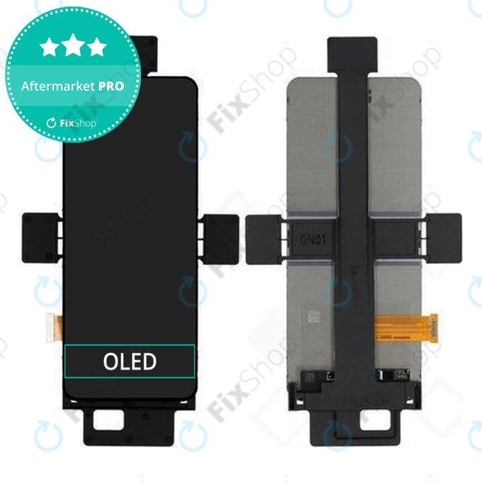 Display OLED für Samsung Z Flip 7 FE, Touchscreen-Glas ohne Rahmen