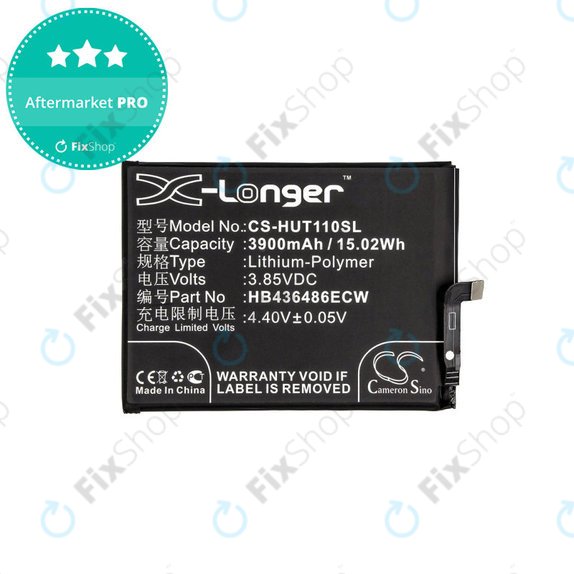 Huawei Mate 10 Lite, Mate 10 Pro, Mate 20, Nova 2i, P20 Pro, Honor View 20 - Akku Batterie HB436486ECW 3900mAh HQ