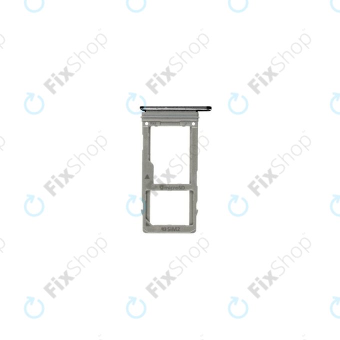 Samsung Galaxy A8 A530F (2018) - SIM + SD Steckplatz Slot (Black) - GH98-42519A Genuine Service Pack