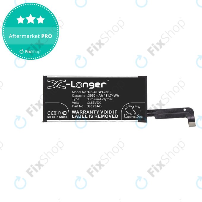 Google Pixel 4a 4G - Akku Batterie G025J-B 3050mAh HQ
