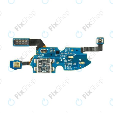 Samsung Galaxy S4 Mini i9195 - Ladestecker Ladebuchse + Flex Kabel + Mikrofon - GH59-13379A Genuine Service Pack