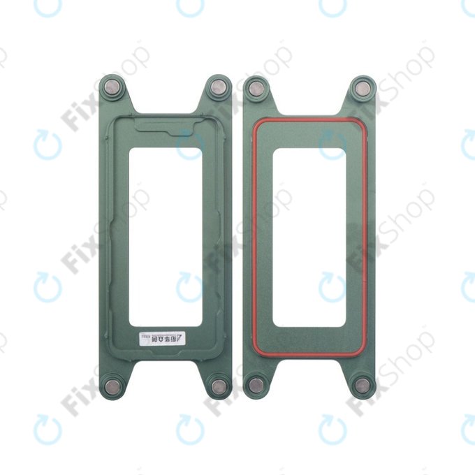 XHZC - Magnetische Druckhalte Form zum Laminieren für Apple iPhone 12 Pro Max