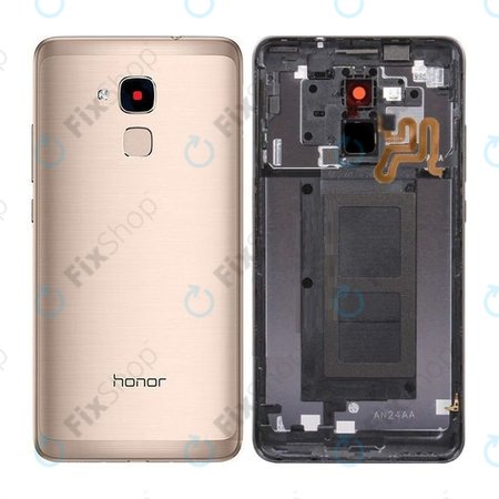 Huawei Honor 7 Lite Dual (NEM-L21) - Akkudeckel + Fingerabdruckleser (Gold) - 02350UQR
