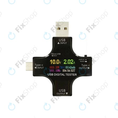 Eversame 2in1 - USB-Tester und Multimeter (USB-C und USB 3.0)