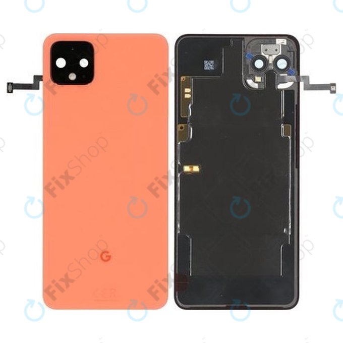 Google Pixel 4 XL - Akkudeckel (Oh So Orange) - 20GC20W0009 Genuine Service Pack