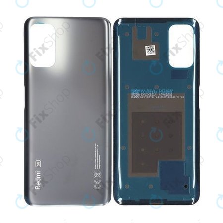 Xiaomi Redmi Note 10 5G - Akkudeckel (Graphite Gray) - 550500012A9X Genuine Service Pack