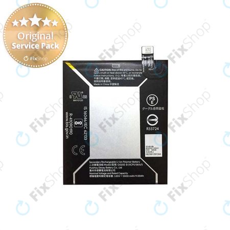 Google Pixel 3a - Akku Batterie G020E-B 3000mAh - G823-00105-01 Genuine Service Pack