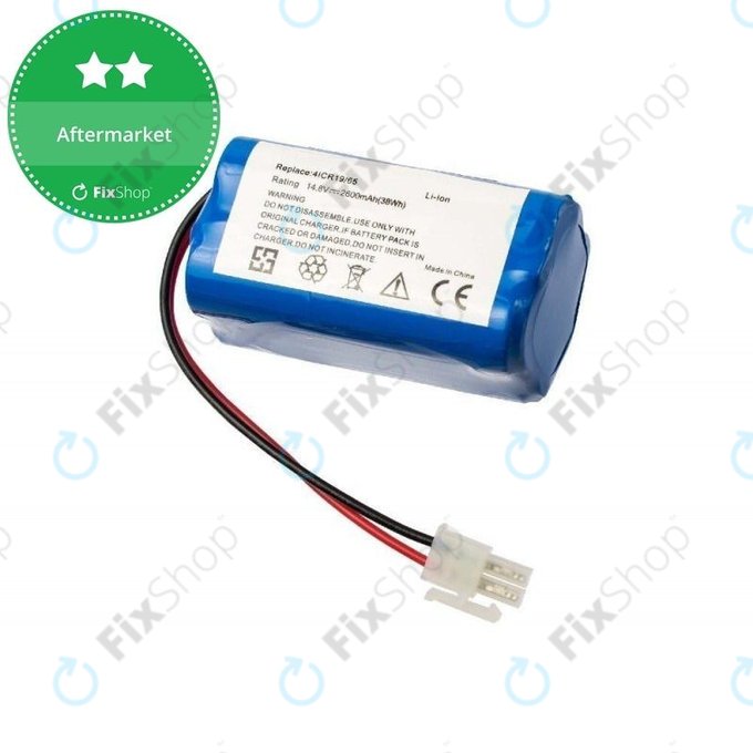 Ecovacs Deebot CEN-series, CR-series, N79-series, X500-series - Akku Batterie 4ICR19/65 Li-Ion 14.8V 2600mAh